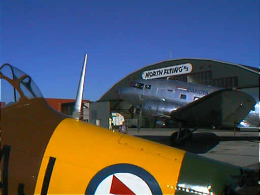Warbirds of Norway deltog med Harvard og DC-3
