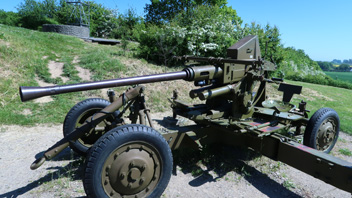 Langelandsfortet – 40 mm mobil Bofors