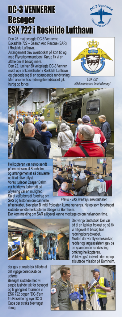 Besøg hos SAR i Roskilde Lufthavn 22.06.2024 Besøg hos SAR i Roskilde Lufthavn 22.06.2024